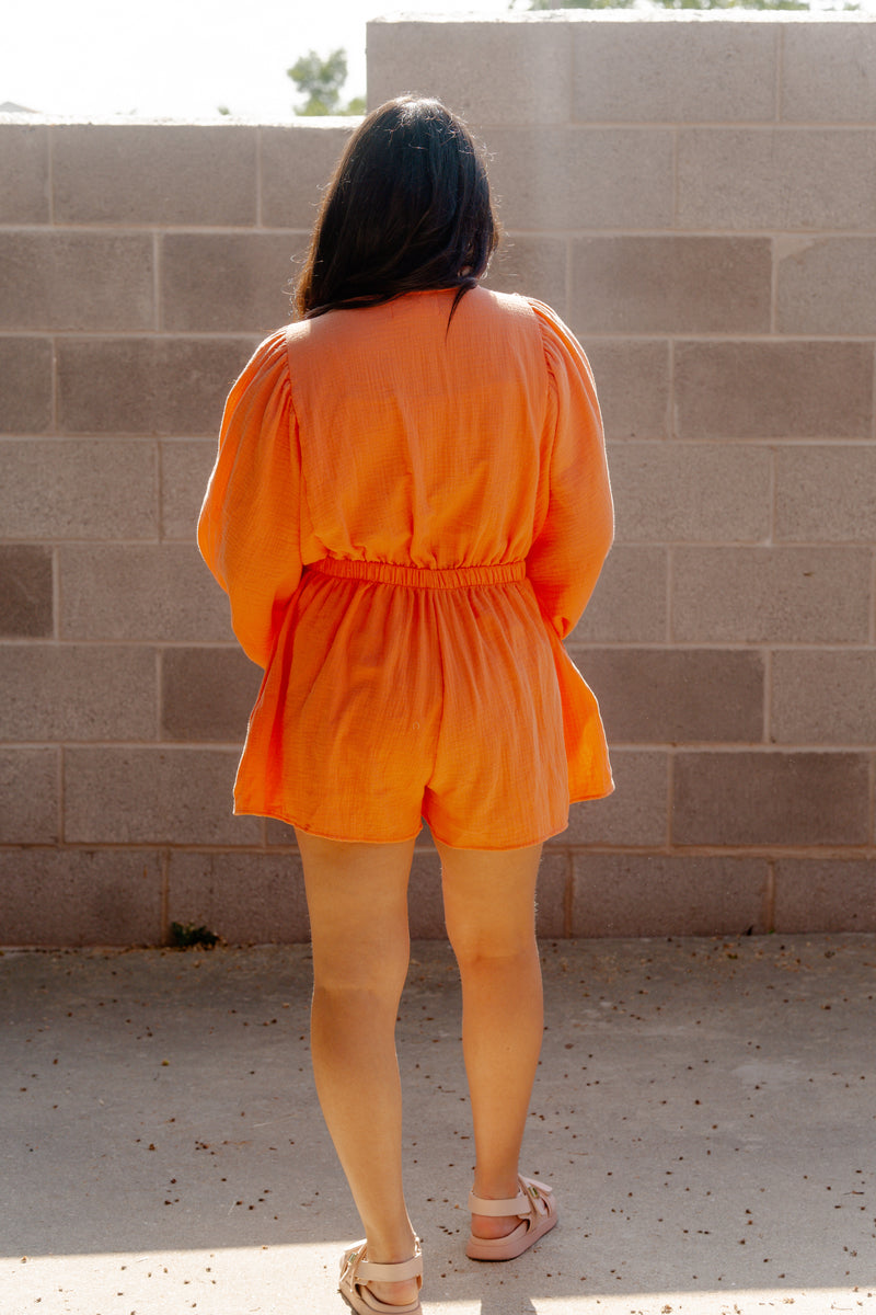 Wild Sunset Romper
