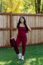 Load image into Gallery viewer, Cherry Side Contrast Legging
