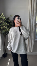 Load image into Gallery viewer, Haley Oversized Sweater / Bone
