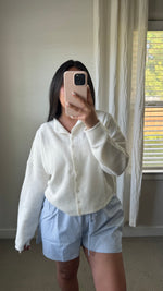 Load image into Gallery viewer, Mable Cardigan / White
