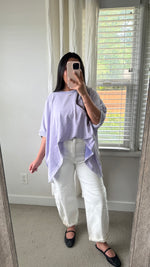 Load image into Gallery viewer, Elle Dolman Sleeve Top / Lavender
