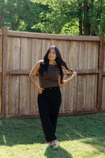 Load image into Gallery viewer, Aspen Sweater Top / Brown
