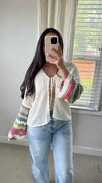 Load image into Gallery viewer, Mia Crochet Top
