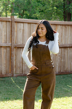 Load image into Gallery viewer, Mocha Muse Overalls
