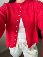 Load image into Gallery viewer, Mable Cardigan / Red
