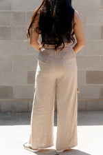 Load image into Gallery viewer, Seaside Cargo Linen Pants
