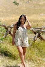 Load image into Gallery viewer, Harvest Plaid Romper
