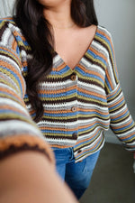 Load image into Gallery viewer, Cozy Canvas Cardigan
