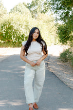 Load image into Gallery viewer, Gia Pleated Top / Taupe *RESTOCKED*
