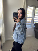 Load image into Gallery viewer, Vintage Oversized Denim Jacket *RESTOCKED*
