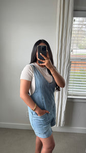 Aria Denim Overalls
