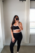 Load image into Gallery viewer, Contrast Bra / Black
