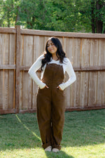 Load image into Gallery viewer, Mocha Muse Overalls
