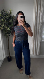Load image into Gallery viewer, New York City / Brooklyn Boat Neck Tee
