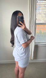 Load image into Gallery viewer, Sleepy Girl Pajama Set / Heather grey
