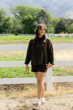 Load image into Gallery viewer, Weekend Knit Set / Dark Olive
