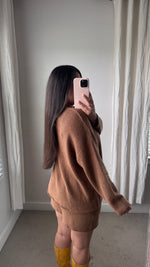 Load image into Gallery viewer, Weekend Knit Set / Camel
