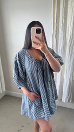 Load image into Gallery viewer, Blue Haze Romper
