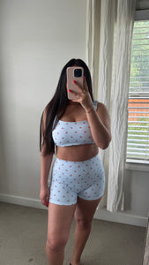 Cherry Print Shorts