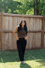Load image into Gallery viewer, Aspen Sweater Top / Brown
