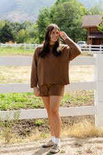 Load image into Gallery viewer, Weekend Knit Set / Camel
