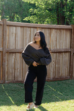 Load image into Gallery viewer, Onyx Mid Rise Barrel Relaxed jeans

