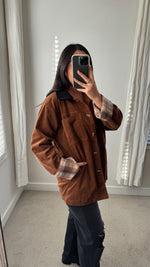 Load image into Gallery viewer, Corduroy Barn Jacket / Camel *RESTOCKED*
