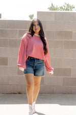Load image into Gallery viewer, Nia Long Sleeve Top / Red
