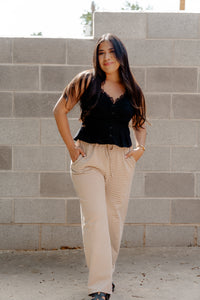 Lacy Trim Top