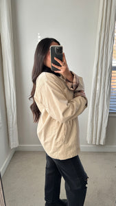 Corduroy Barn Jacket / Beige