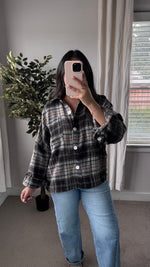 Load image into Gallery viewer, Piper Oversized Plaid Shacket
