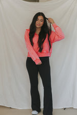 Load image into Gallery viewer, Macie Fleece Pullover / Fuchsia
