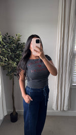 Load image into Gallery viewer, New York City / Brooklyn Boat Neck Tee
