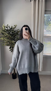 Chelsie Sweater / Heather Gray