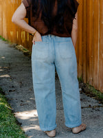 Load image into Gallery viewer, Hazel Barrel Cargo Pants / Light Denim
