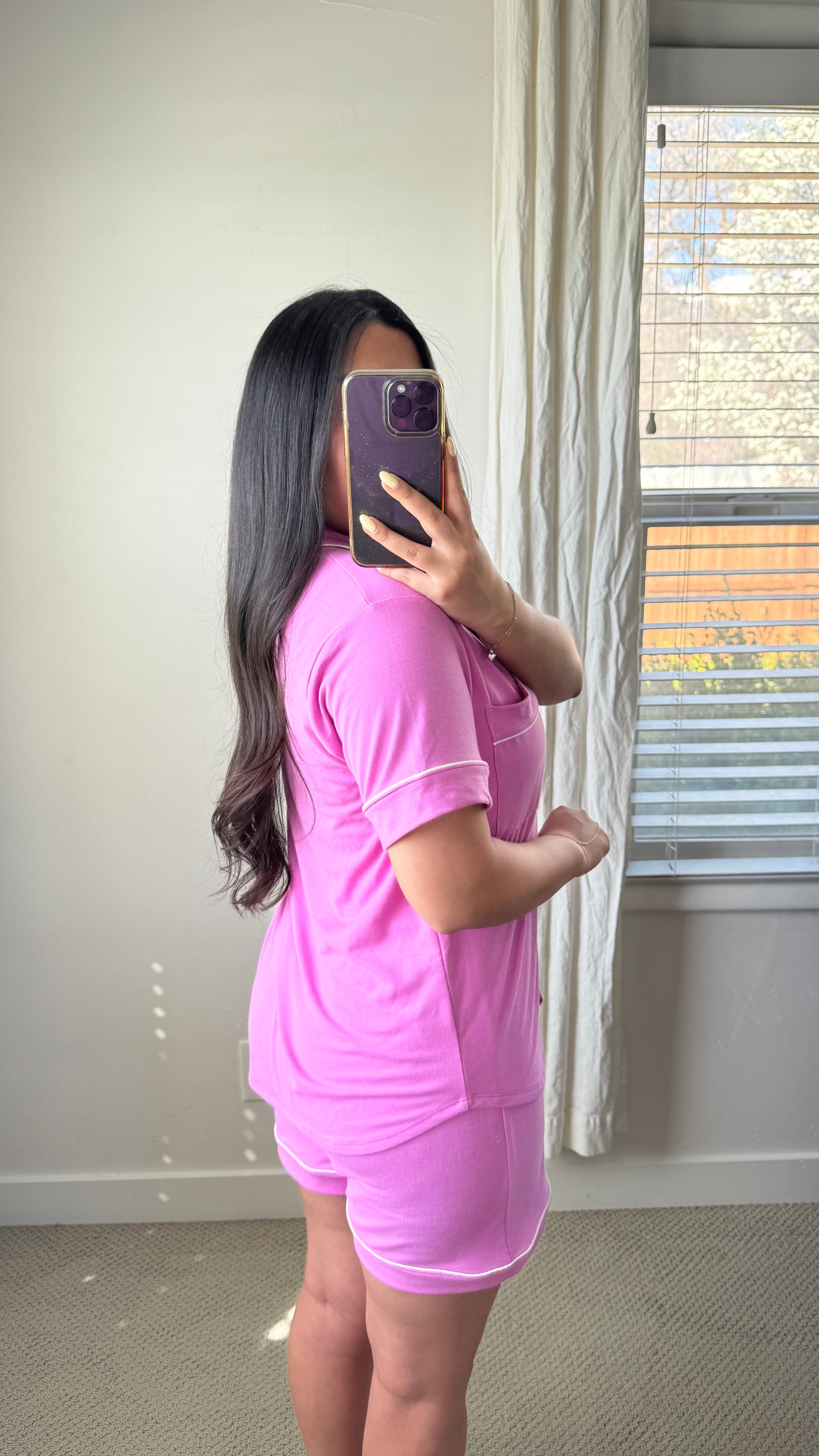 Sleepy Girl Pajama Set / Pink