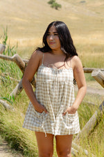 Load image into Gallery viewer, Harvest Plaid Romper

