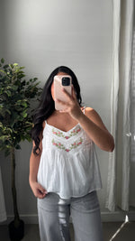 Load image into Gallery viewer, Camille Embroidered Top
