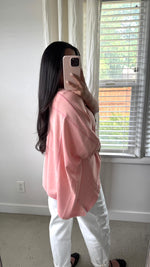 Load image into Gallery viewer, Elle Dolman Sleeve Top / Coral Pink

