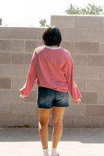 Load image into Gallery viewer, Nia Long Sleeve Top / Red
