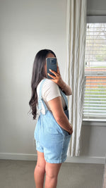Load image into Gallery viewer, Aria Denim Overalls
