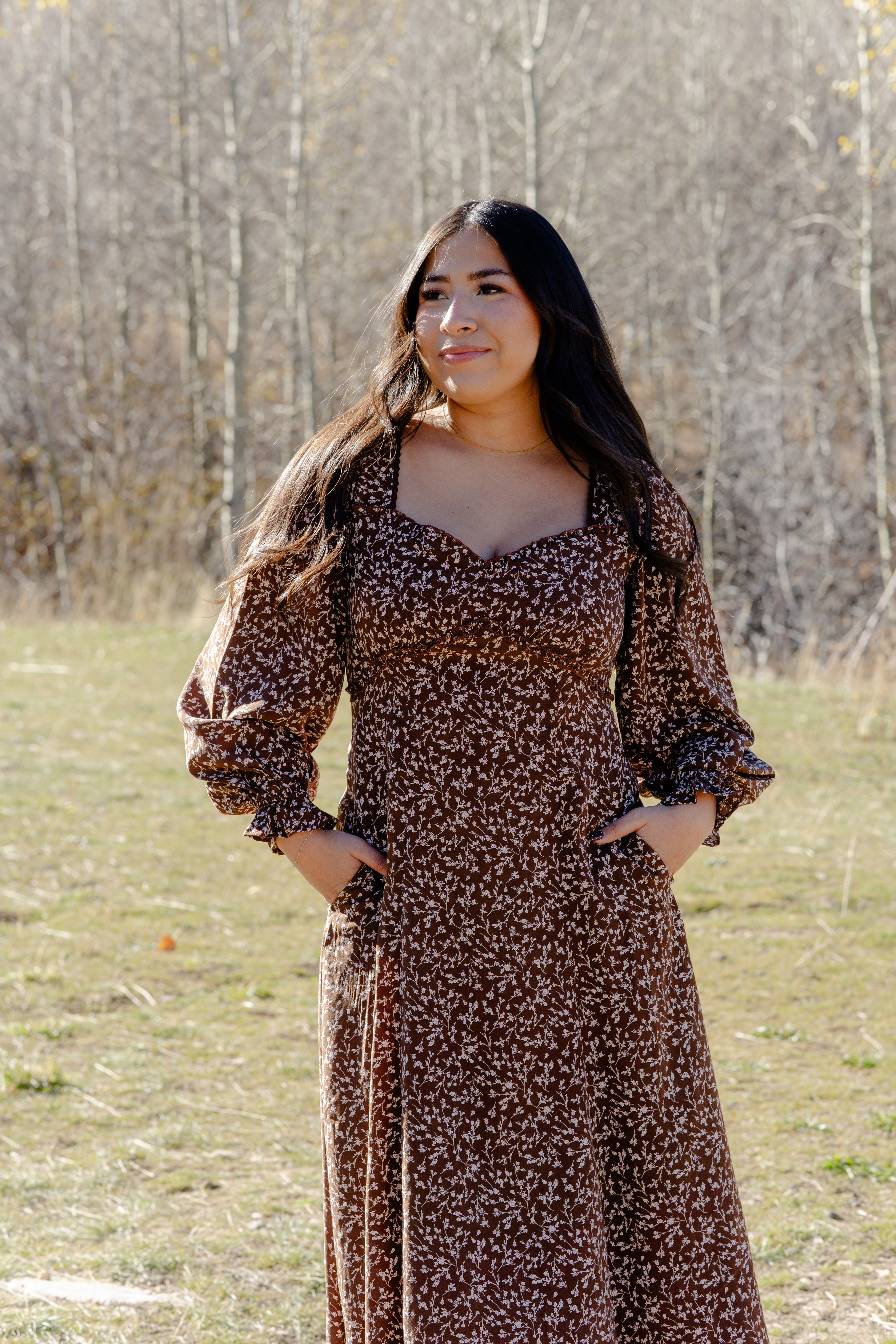 Crimson Meadow Dress