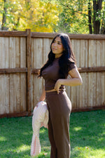 Load image into Gallery viewer, Pointelle Wide Leg Pants
