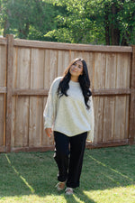 Load image into Gallery viewer, Haley Oversized Sweater / Bone

