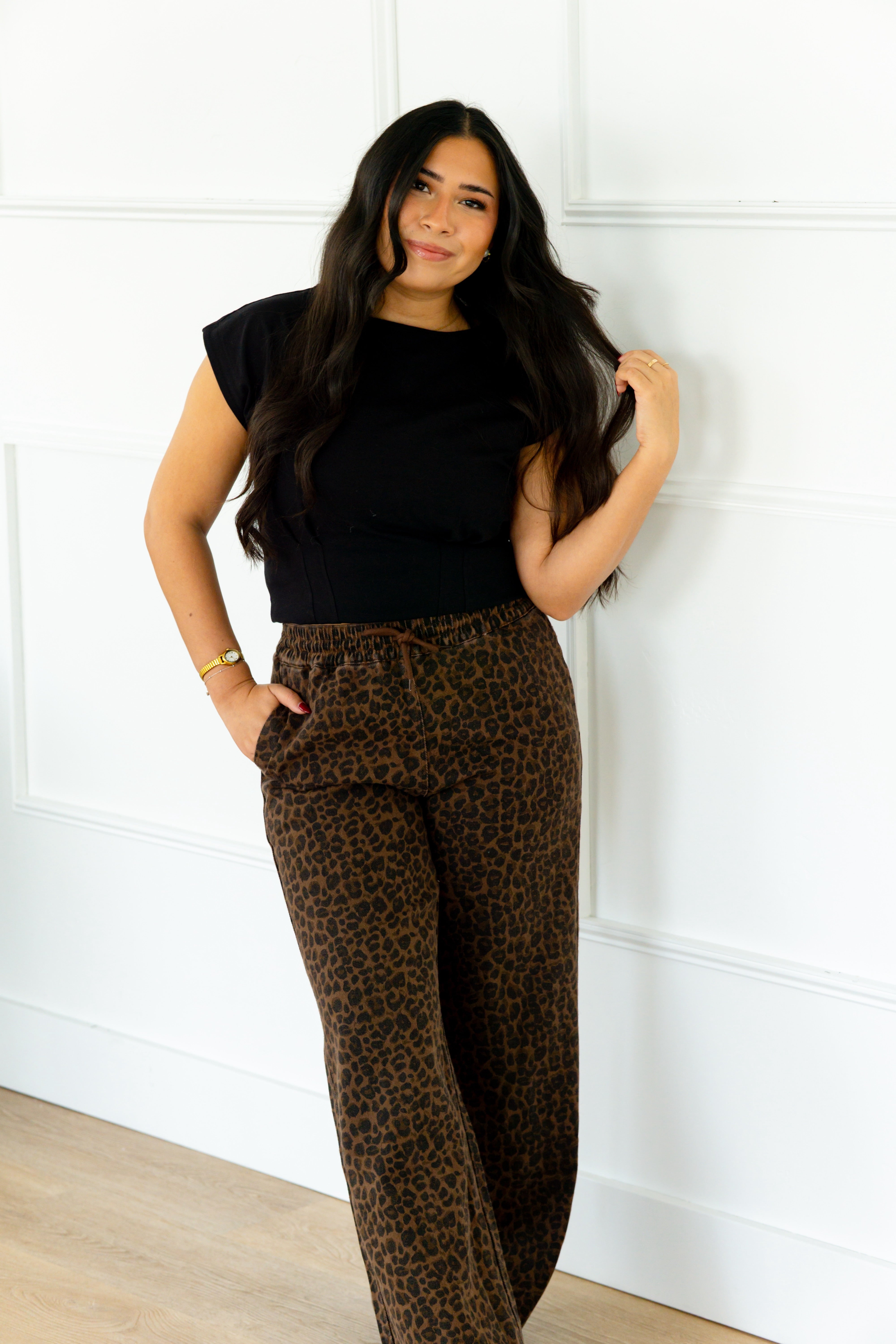 Leopard Print Pants – simple times