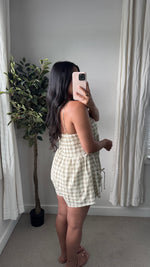 Load image into Gallery viewer, Harvest Plaid Romper
