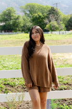 Load image into Gallery viewer, Weekend Knit Set / Camel
