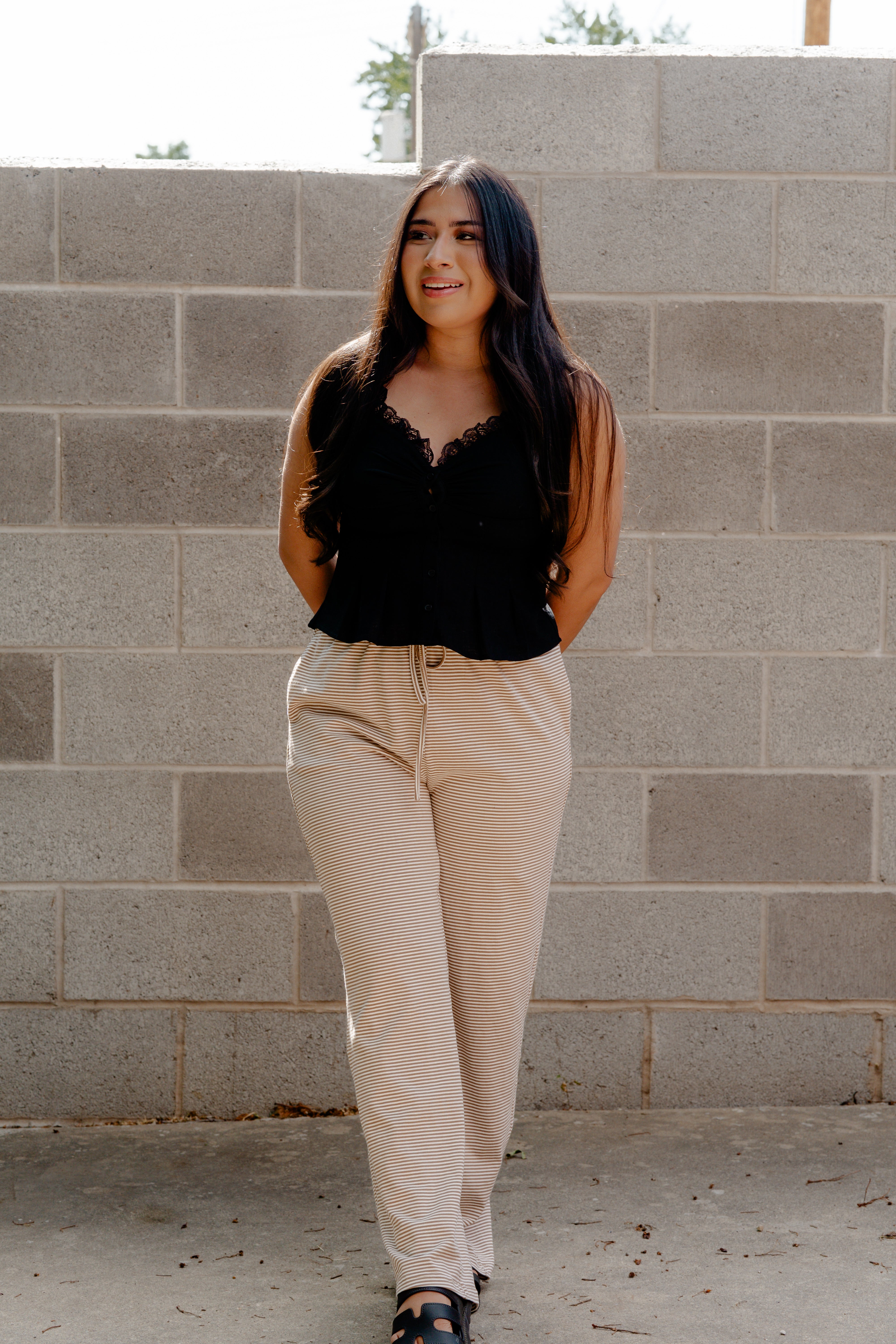 Amaya Striped Pants