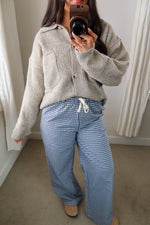 Load image into Gallery viewer, Breanna Check Pants / Blue
