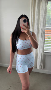 Cherry Print Bra